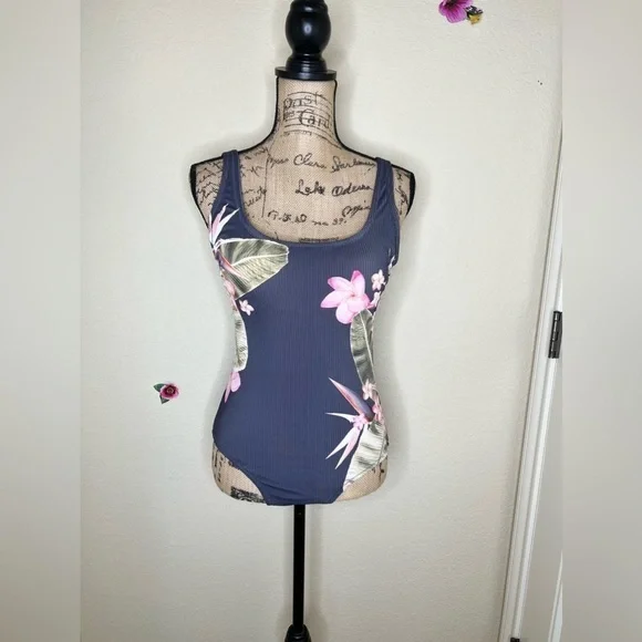 NWOT Kona Sol Tropical Swimsuit - Picture 2 of 14
